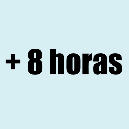 más 8 horas